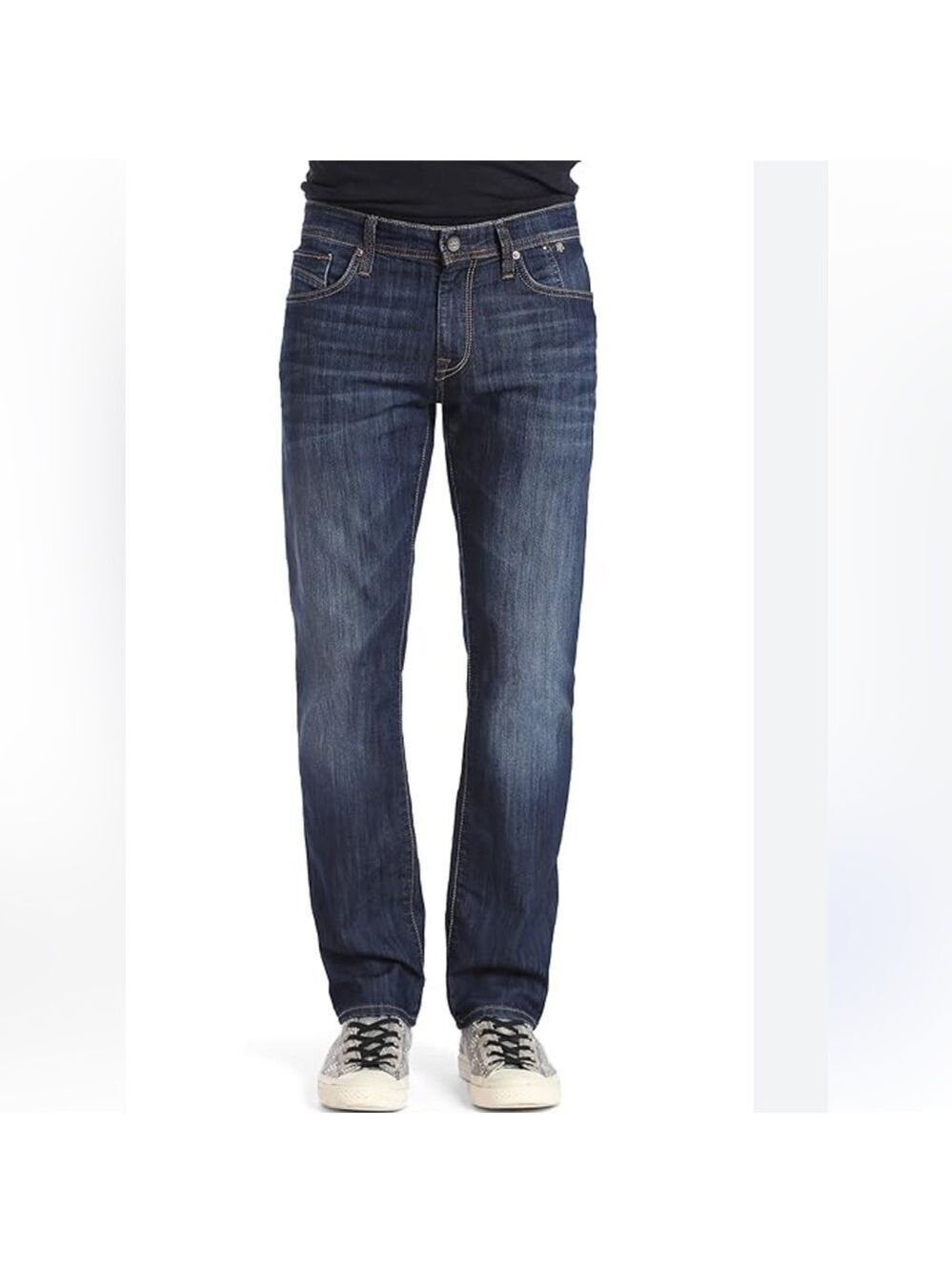 Hudson Jeans Dark Blue Straight Leg Denim